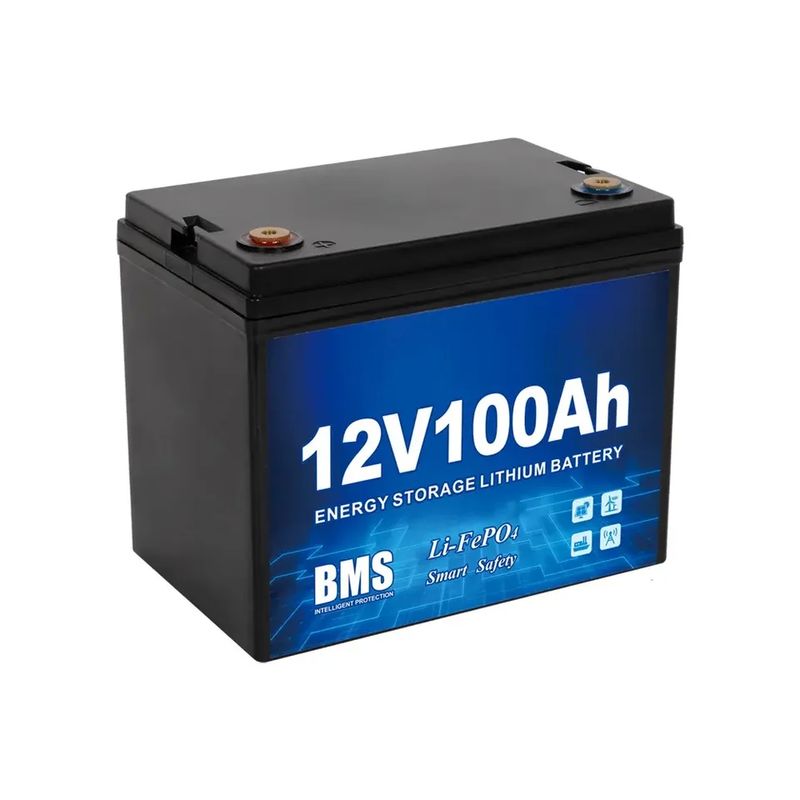 12V 24V 48V Lifepo4 Baterai Paket Dengan 120A debit saat ini Lithium Iron Phosphate Baterai