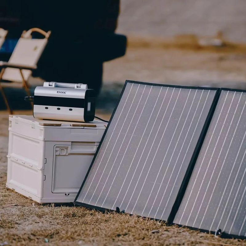 1000W Lithium-ion Battery Portable Power Station dengan USB C Output dan Pure Sine Wave